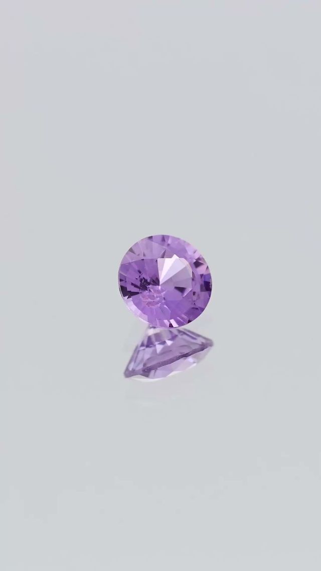 Natural Lilac Sapphire Unheated